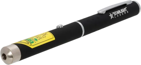 Starlight X1 grüner Laserpointer Stift schräg von vorn gesehen