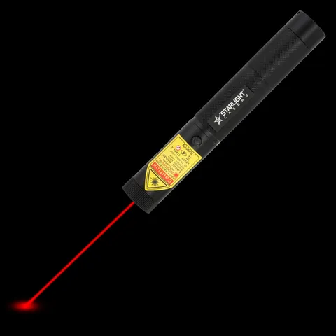 Starlight R1 Pro roter Laserpointer mit sichtbarem Laserstrahl im Dunkeln