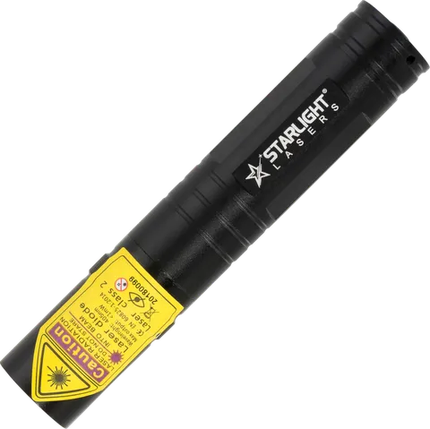 Kompakter violetter Laserpointer Starlight V2 Pro mit Akku