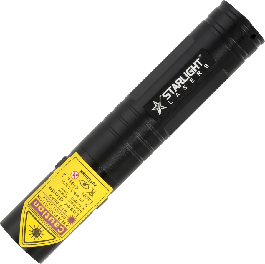 Kompakter violetter Laserpointer Starlight V2 Pro mit Akku