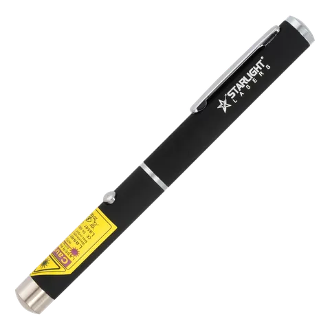 Starlight Z1 violetter Laserpointer Stift von der Seite gesehen